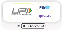 UPI PayTM & PhonePe logo